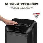 Fellowes Pwrshrd Lx210 Mc Shrdr Blk