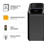 Fellowes Pwrshrd Lx220 Mc Shrd Blk