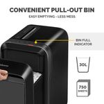 Fellowes Pwrshrd Lx220 Mc Shrd Blk