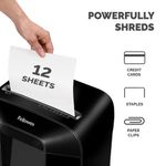 Fellowes Pwrshrd Lx85 Cc Shredr Blk