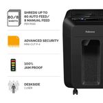 Fellowes Automax 80M Mini-Cut Shrd