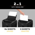 Fellowes Automax 80M Mini-Cut Shrd