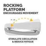 Fellowes Breyta Footrest White