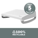 Fellowes Breyta Footrest White