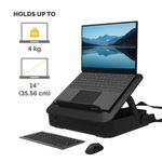 Fellowes Breyta Lapt Case/Riser Blk