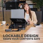 Fellowes Breyta Lapt Case/Riser Blk