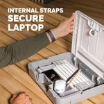 Fellowes Breyta Lapt Case/Riser Wht