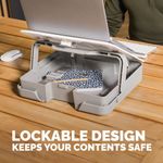 Fellowes Breyta Lapt Case/Riser Wht