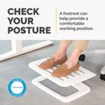 Fellowes Hana Footrest White