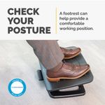 Fellowes Hana Footrest Black