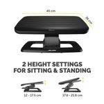 Fellowes Hana Footrest Black