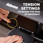 Fellowes Hana Footrest Black