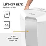 Powershred Lx70 Cross-Cut Shrd Wht