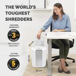 Powershred Lx70 Cross-Cut Shrd Wht