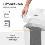 Fellowes Lx25 Cross-Cut Shredder Wht