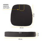 Breyta Comfort Seat Cushion Black