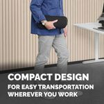 Fellowes Lumbar Cushion Black