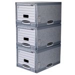 Bankers Box Drawers Grey Wht Pk5