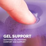 Fellowes Mem Gel Mouse Pad Purp