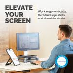 Fellowes Rotating Monitor Riser Ptfm