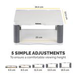 Fellowes Premium Monitor Stand Plat