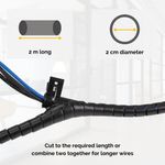 Fellowes Cable Zip Black 9943902