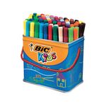 Bic Visa Col Felt Tip Pens Fine Pk84