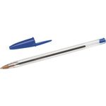Bic Cristal Ball Pen Med Blue Pk50