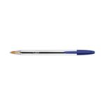 Bic Cristal Bpoint Pen Med Blu Pk100