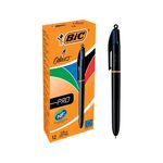 Bic 4 Colours Pro Asst 902129 Pk12