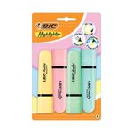 Bic Tank Highlighters Pastel Pk4
