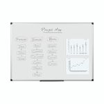 Bi-Office Maya 900X600Mm Drywipe Brd