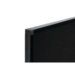 Bi-Office A9 Felt Board Blk 90X60Cm