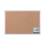Bi-Office Cork Bd Earth 900X600 Alum