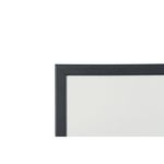 Bi-Office Whtboard 600X450 Blk Frame