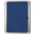 External Display Case Felt Blue
