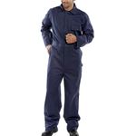Beeswift Boilersuit Ctn Drll Nblu 38