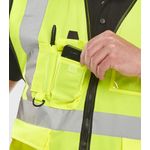 Exec Hi Vis Waistcoat Orange L