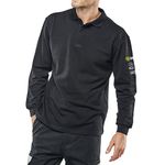 Arc Flash Polo Shirt Navy Lg