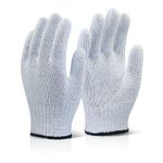 Mixed Fibre Gloves White Pk240