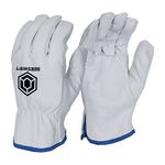 Unlined Drivers Gloves Grey L Pk10
