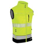 Deltic Hi Vis Gilet Sylw/Nblue Xl