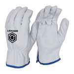 Unlined Drivers Gloves Grey M Pk10