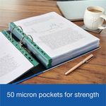 Oxford A4 Clear Punch Pkt Grn Pk100