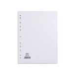 Elba Divid A4 20Pt Card 160G Wht