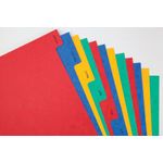 Elba Jan-Dec Divider Pressboard A4