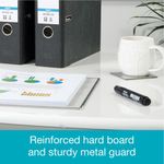 Elba 80Mm Lever Arch A4 Black Pk10