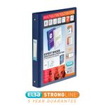Elba Vision 4-Ring Binder Pp A4 Blu
