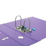Elba 70Mm Lever Arch A4 Pvc Purple