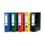 Elba 70Mm Lever Arch A4 Pvc Black